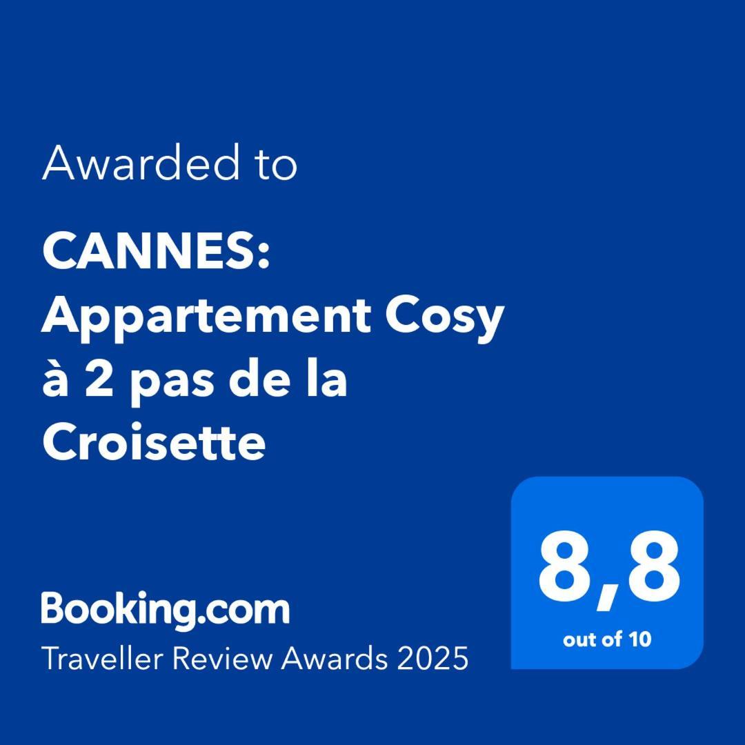 Cannes: Appartement Cosy A 2 Pas De La Croisette Kültér fotó